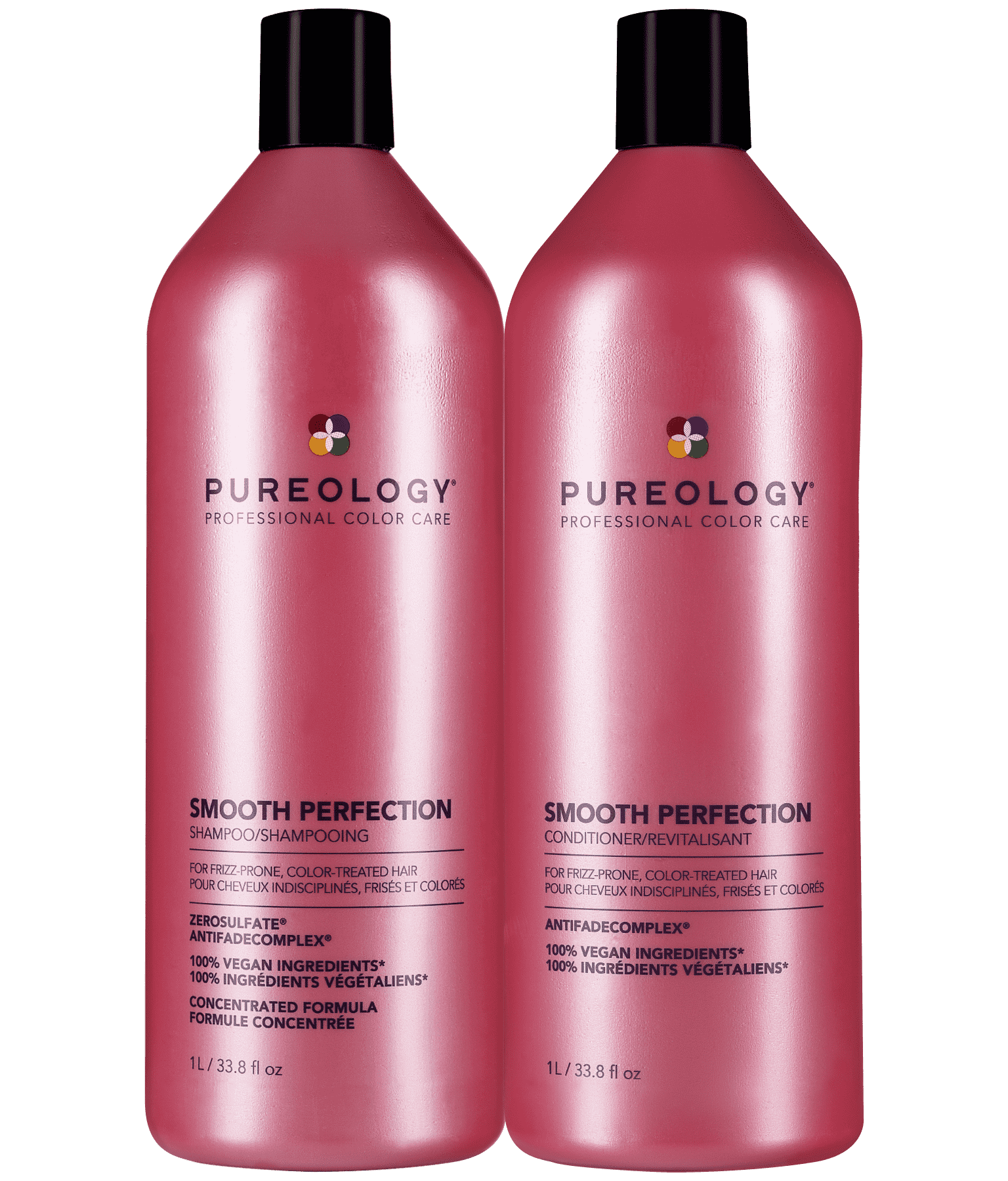 Smooth Perfection Anti-Frizz Shampoo & Conditioner Liter - Pureology